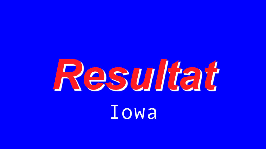 Iowa resultatet er klar og Pete Buttigieg fik en sejr