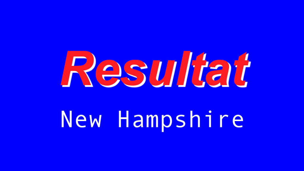 New Hampshire valget gav nogle overraskelser, og noget forudsigeligt