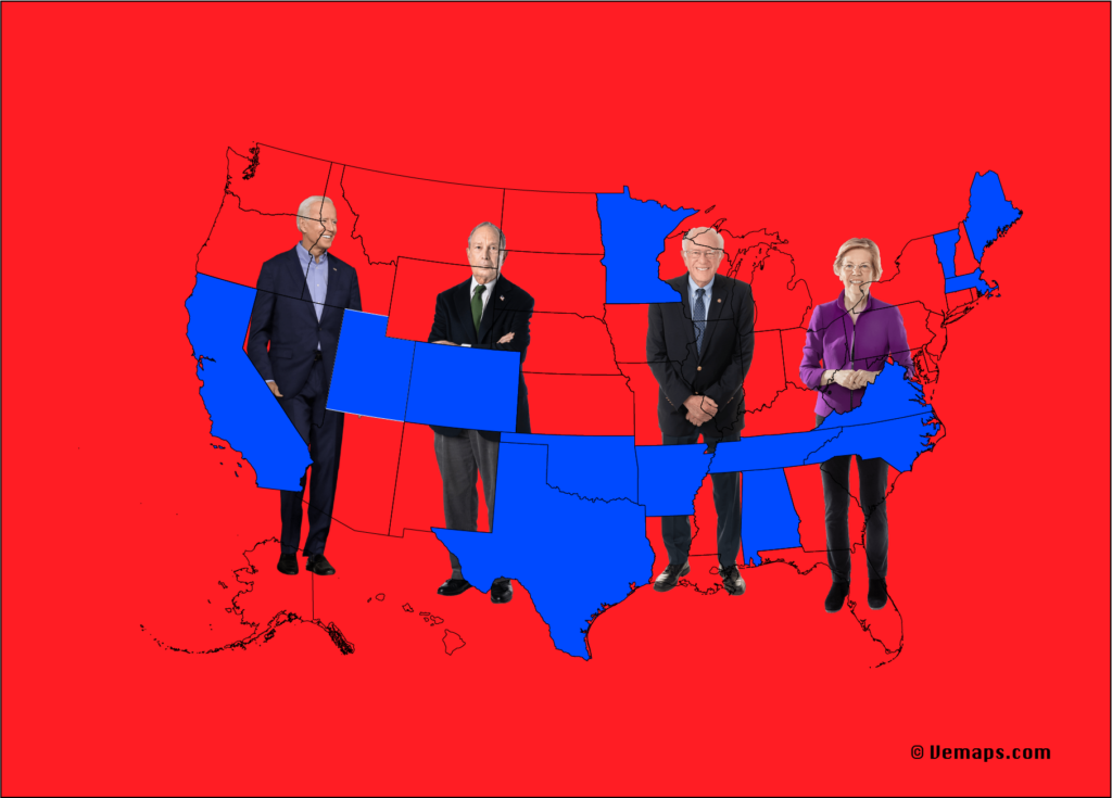 Hvad er Super Tuesday hvem vinder