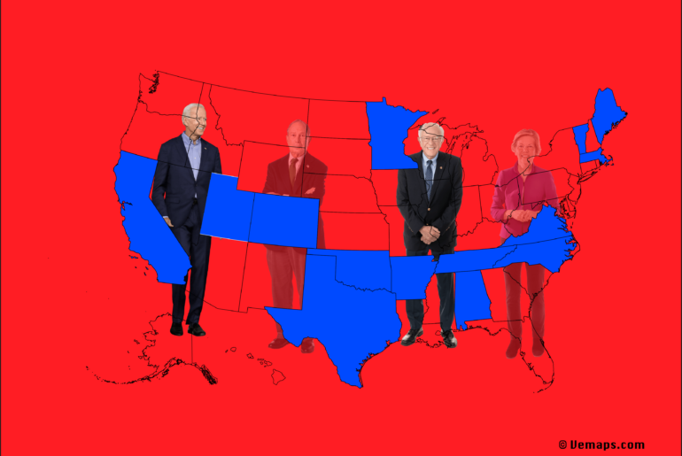 Super Tuesday resultater