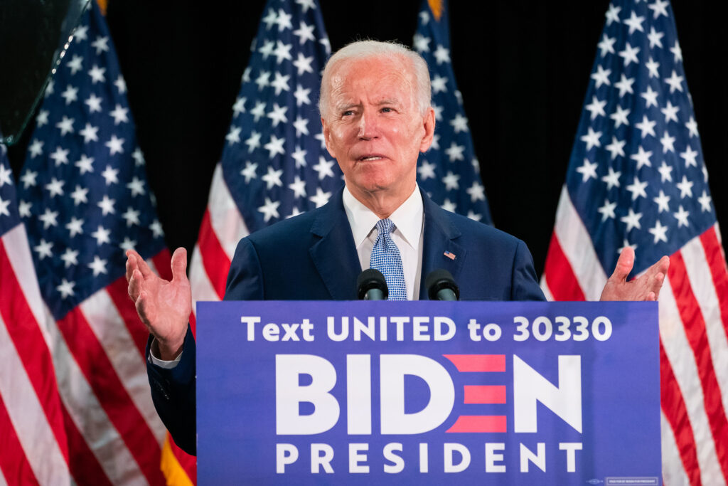 Joe Biden vinder den Demokratiske nominering til præsidentkandidat